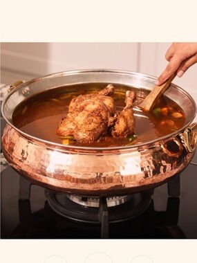 ✨ NEW P•TAL Handcrafted Copper Braiser & Brass Lid Cookware ✨